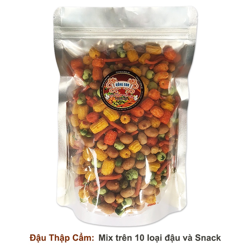 Combo 1 Túi Đậu Thập Cẩm Funmix (Mỗi Túi 400gr) Thương Hiệu Rồng Con - Đồ ăn vặt