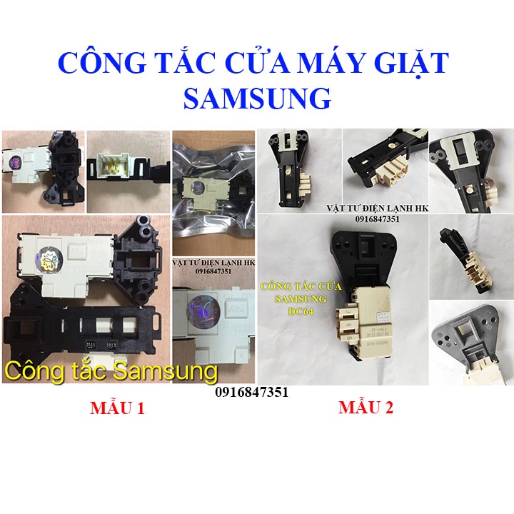 Công tắc cửa máy giặt SAMSUNG - Khóa cửa MG Sámung SS