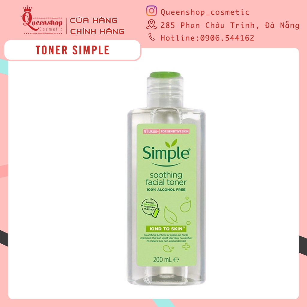 Toner simple mẫu mới