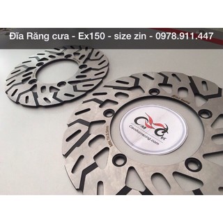 Đĩa Răng cưa EX150 - 1 cặp trước sau - caoducracing