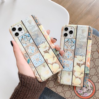 Ốp iPhone Gạch Hoa Vintage iPhone 7Plus/8Plus/X/Xs Max/11/11 Pro Max - ốp iphone