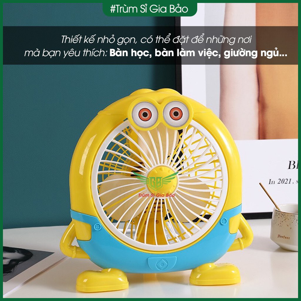 Quạt Mini Để Bàn Hình Thú Cắm Điện 🌟BẢO HÀNH 12 THÁNG🌟 Quạt Hình Động Vật Đáng Yêu, Cute Cho Các Bé,Học Sinh, Sinh Viên | BigBuy360 - bigbuy360.vn