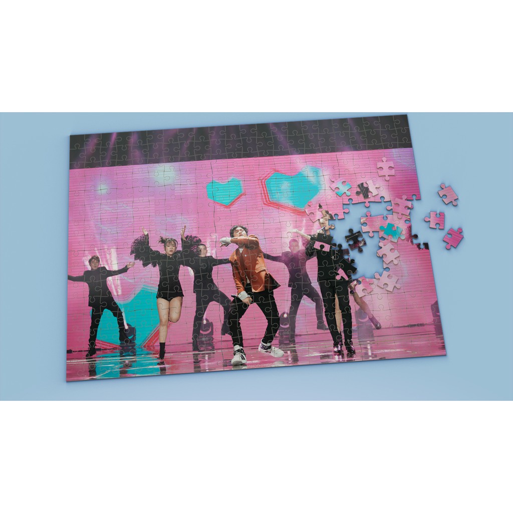 Tranh ghép hình Ca sĩ nhiều kích thước -Tranh ghép hình Karik - Karik4 - Nhận in hình tranh ghép the