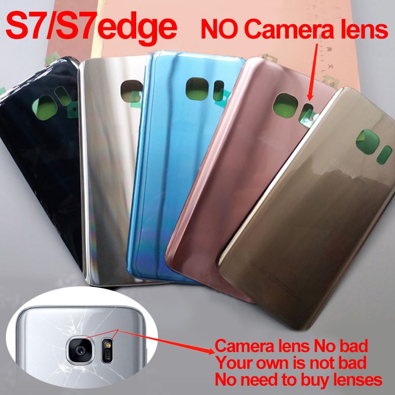 Ốp điện thoại mặt kính cao cấp thay thế cho samsung galaxy s7 g930f / s7 edge g935f
