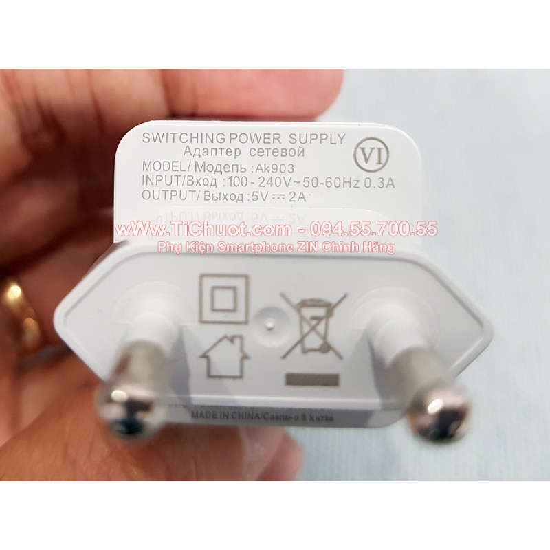 [Chính Hãng-Ảnh Thật] Củ Sạc OPPO 10W AK903 5V-2A ZIN