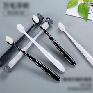 COMBO 5 BÀN CHẢI ĐÁNH RĂNG LÔNG TƠ 2000 SỢI MIX MÀU DẠNG ỐNG
