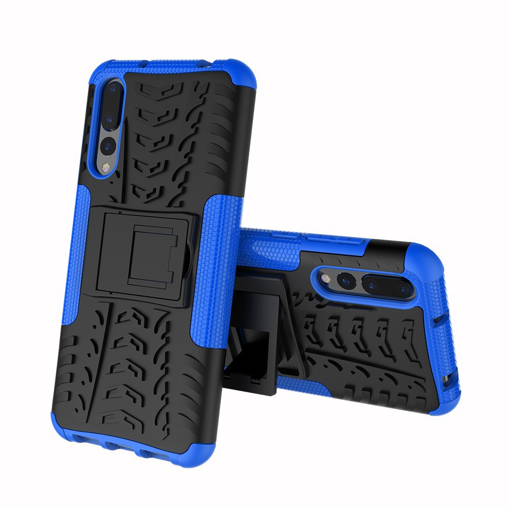 Huawei P20/P20 Pro/P20 Lite/Nova 3e Armor PC+TPU Stand Shockproof Phone Case