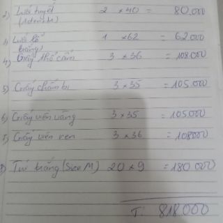 Combo giấy( lê cuc)