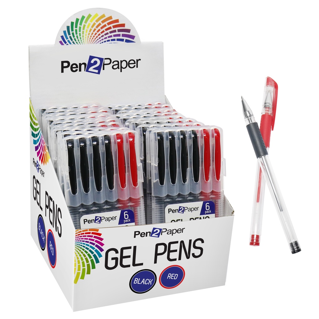 Bút Gel 6 cây/bộ Uncle Bills SE0727