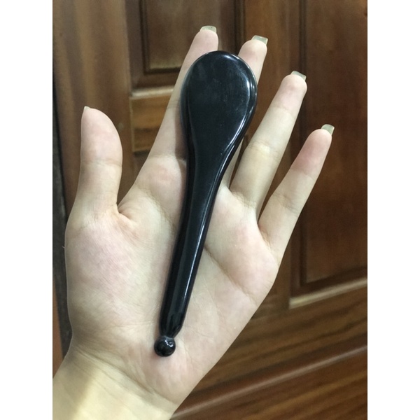 Cây massage mặt bằng sừng đen dày thần thánh- đánh bay vết nhăn da mặt (MH844) HAHANCOSHOP