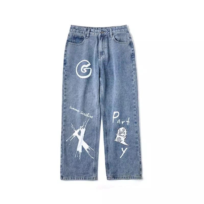 QUẦN BAGGY ỐNG RỘNG NAM-TAN-DÁNG SUÔNG PHONG CÁCH-QJI2-THỜI TRANG UNISEX-có size Nam Nữ in dể phối đồ màu xám ảnh thật