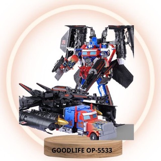 Robot Biến Hình Xe Vũ Khí TRANSFORMER OP 5533 – Hình Tượng Oto Chiến Đấu Optimus Prime
