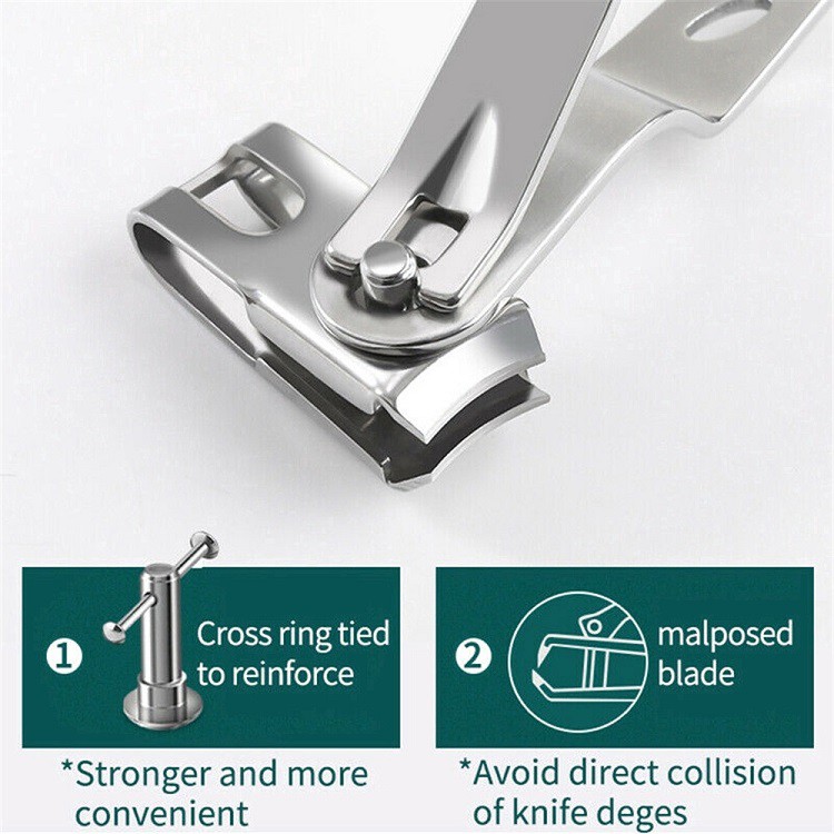 Bấm Móng Tay - Chân Xoay Đầu 360° Cỡ Nhỏ Dài 7.8cm