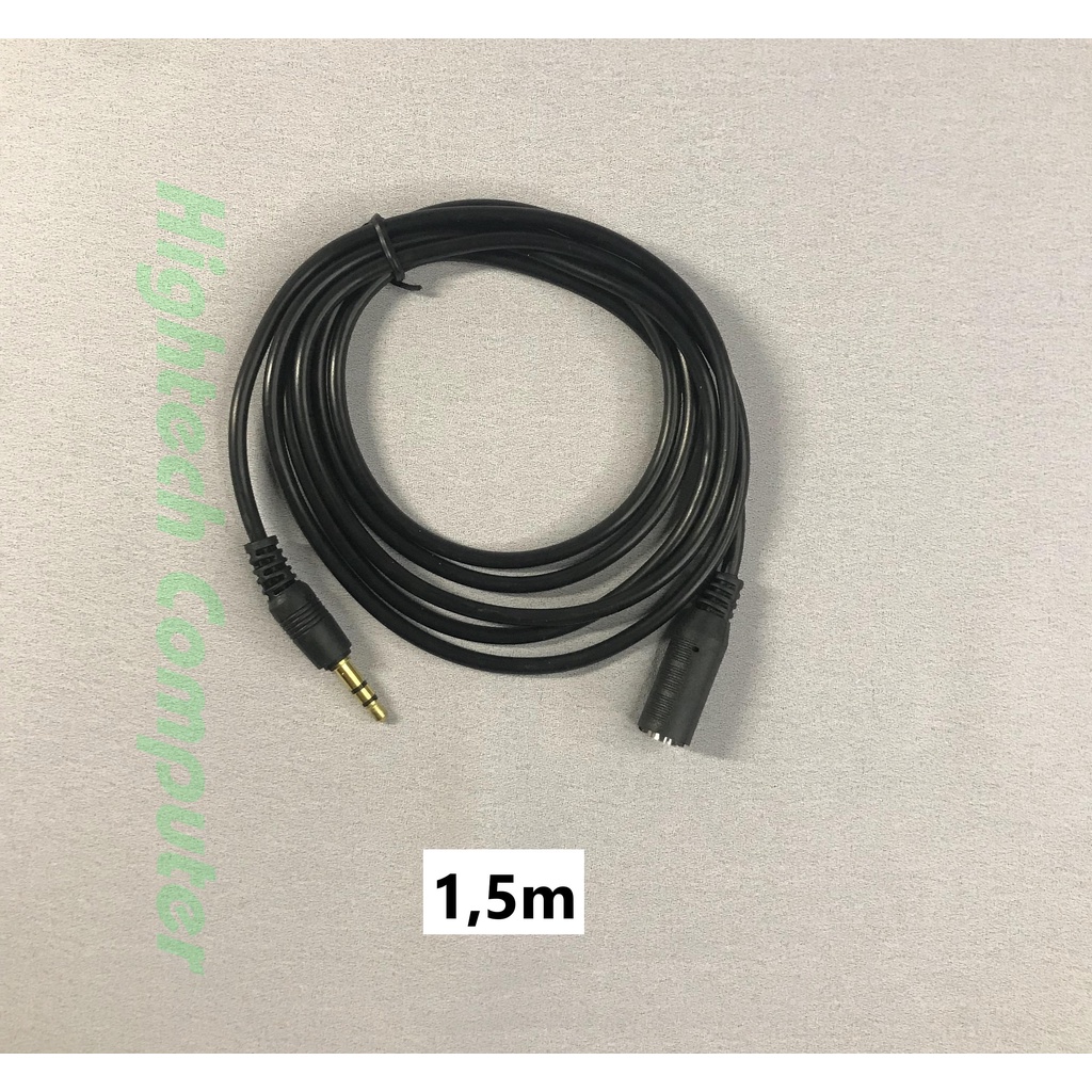 Dây nối dài loa, nối dài tai nghe jack 3.5mm - Đực cái - BH 1T