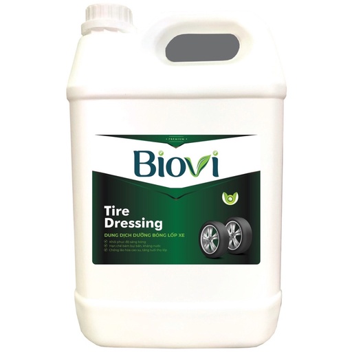DUNG DỊCH DƯỠNG BÓNG LỐP KHÁNG NƯỚC, PHỤC HỒI LỐP CŨ BIOVI (5L)