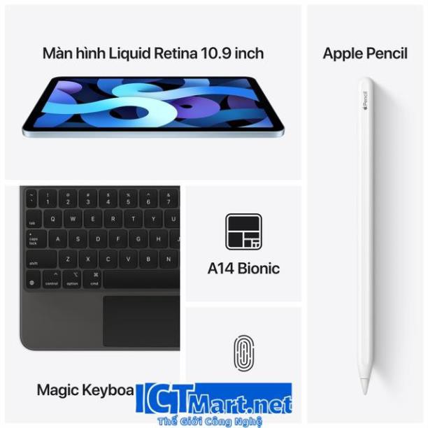 Máy Tính Bảng Apple iPad Air 4 10.9 inch Wi-Fi 64GB | BigBuy360 - bigbuy360.vn