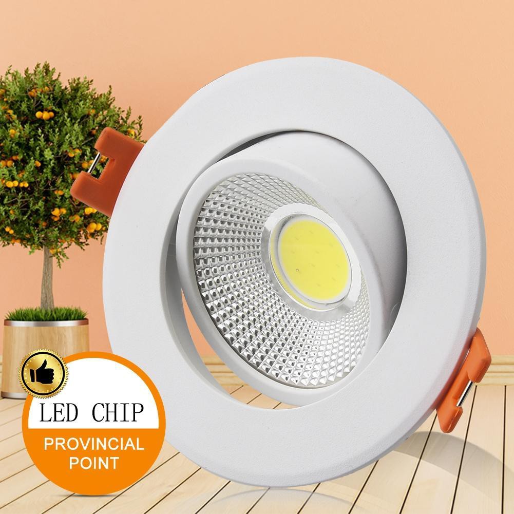 Set 6 Đèn Led Gắn Trần Nhà 3000k / 5000k Cob