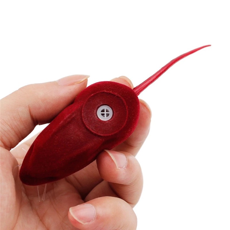 Chuột silicon phát âm thanh đồ chơi cho mèo