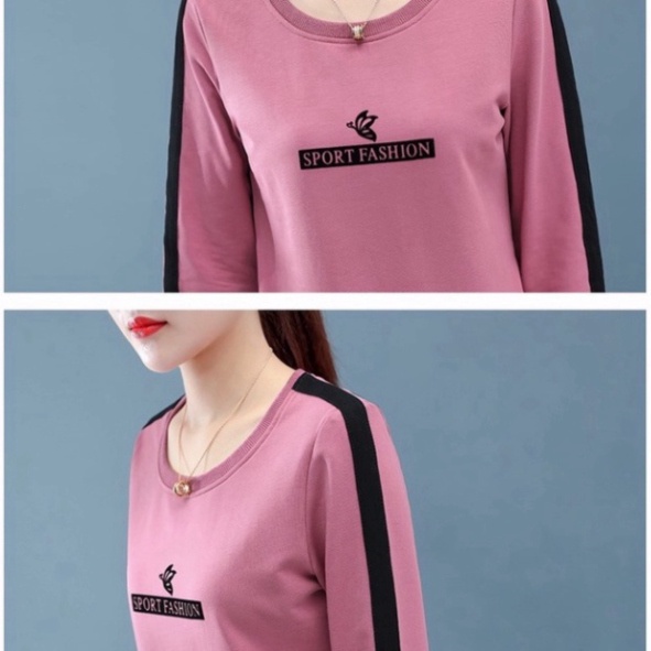 Bộ thể thao nữ KEMBOUTI mặc thu đông -  set bộ nữ sang chảnh đi làm đi chơi chất liệu xneo Hàn cao cấp