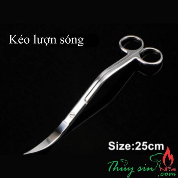 Bộ dụng cụ Mufan | Kéo tỉa cây thủy sinh | Nhíp thẳng | Nhíp cong | Dây vệ sinh IN/OUT | Kéo lượn sóng | Kéo c