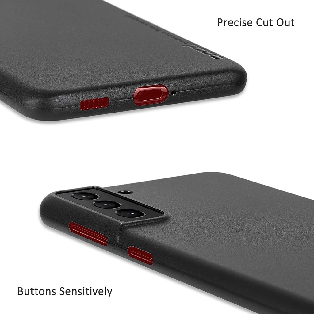 Ốp lưng chống sốc nhám cho Samsung Galaxy S21 / S21 FE / S21 Plus siêu mỏng 0.3mm hiệu Memumi - hàng nhập khẩu