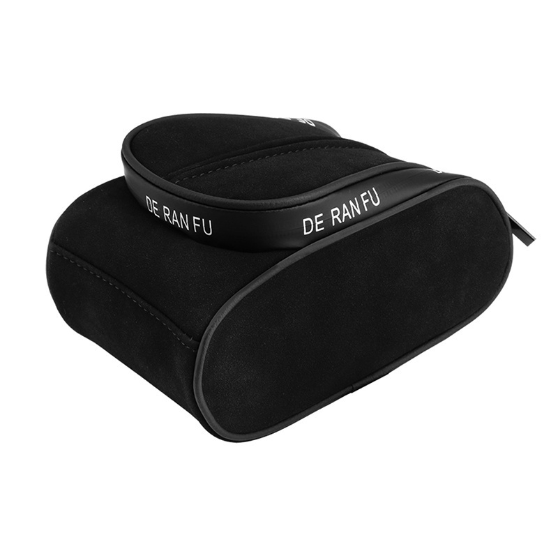 Hộp đựng khăn giấy SEAMETAL bằng da lộn thông dụng cao cấp cho xe hơi