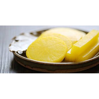 Củ cải muối nguyên củ 350gr nhập khẩu Hàn Quốc làm panchan vị chua ngọt dễ ăn, chống ngán