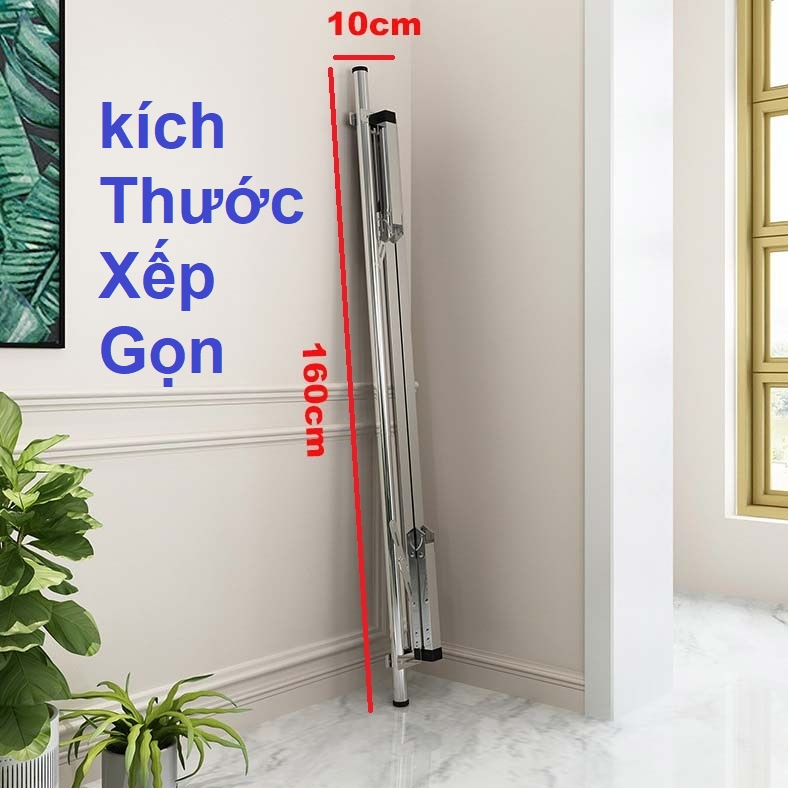 Cây Phơi Quần Áo Gấp Gọn Thông Minh 1 Thanh. SHOP MỚI