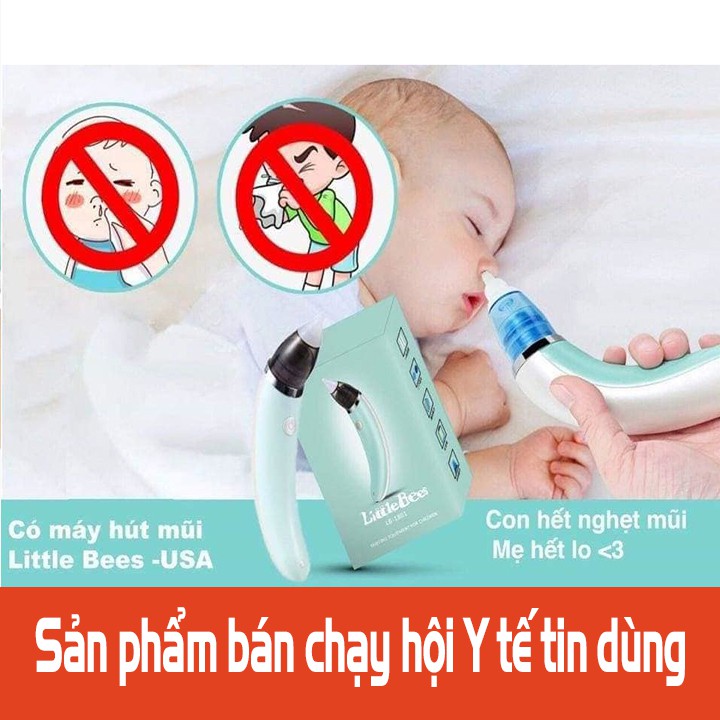 Máy Hút Mũi Điện Tử Đầu Mềm Cho Bé