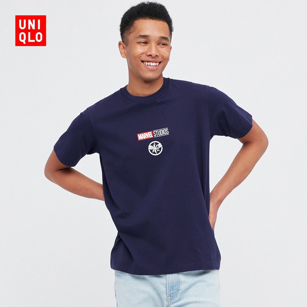 Áo Thun Uniqlo Tay Ngắn In Hình MARVEL Cho Nam Nữ