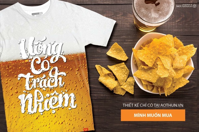 Áo "Uống có trách nhiệm" | BigBuy360 - bigbuy360.vn