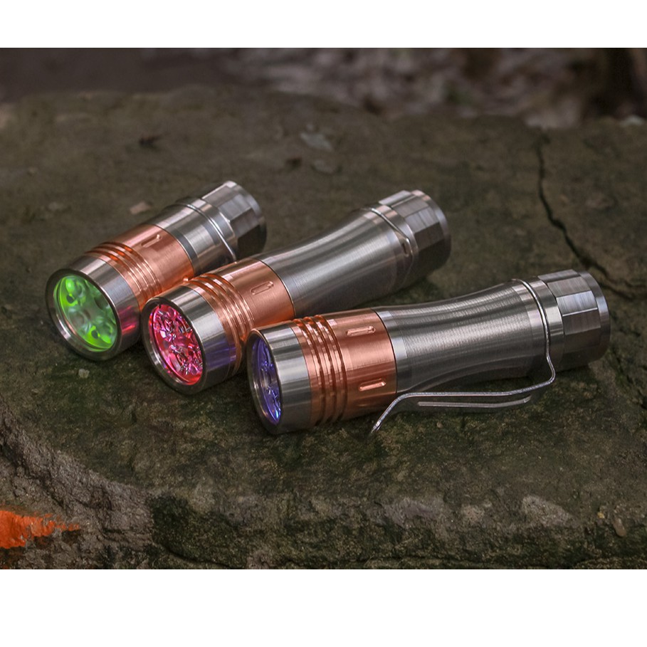 Đèn pin NOCTIGON KR4 TI+COPPER TAIL E-SWITCH 18650 EDC