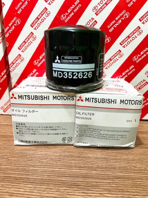 Combo 10 Lọc dầu động cơ Mitsubishi Pajero 3.0, Grandis , Zinger (MD352626)