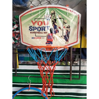 bảng bóng rổ gắn cửa,hàng rào(tặng kim và lưới)