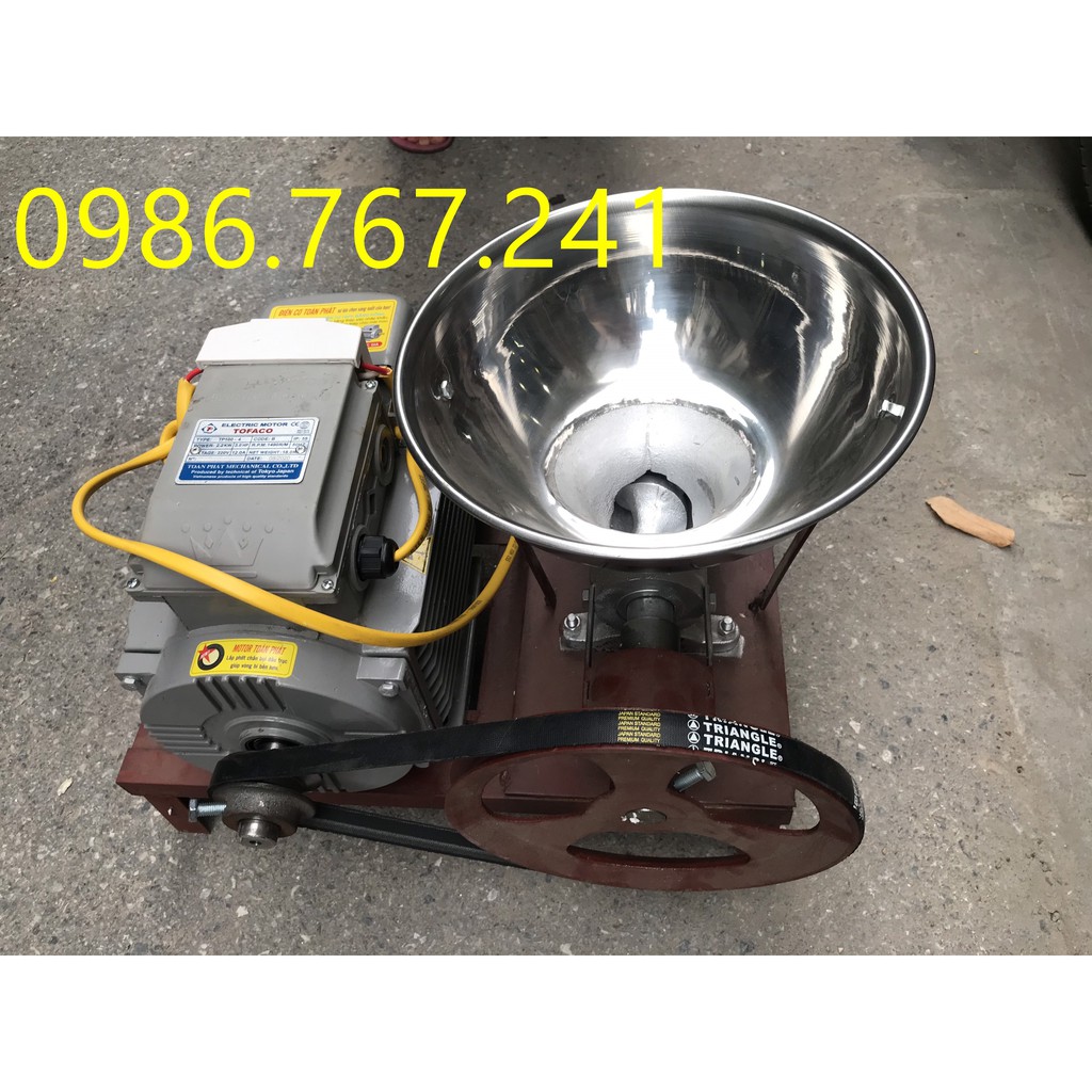 Cối xay thịt, đùn thịt làm chả, nem, máy xay thịt đa năng mô tơ 2.2KW giá tốt chạy điện