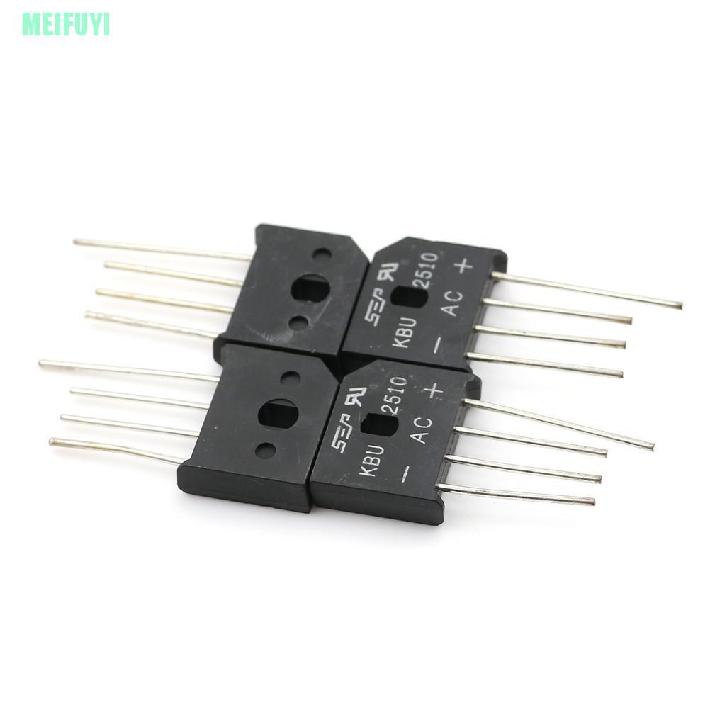 Set 5 Điốt Chỉnh Lưu Cầu Kbu2510 25a 1000v