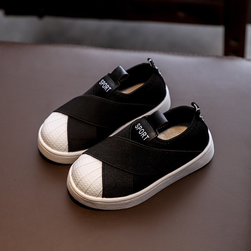 Giày thể thao, Giày slip on chữ sport siêu êm cho bé mã C05