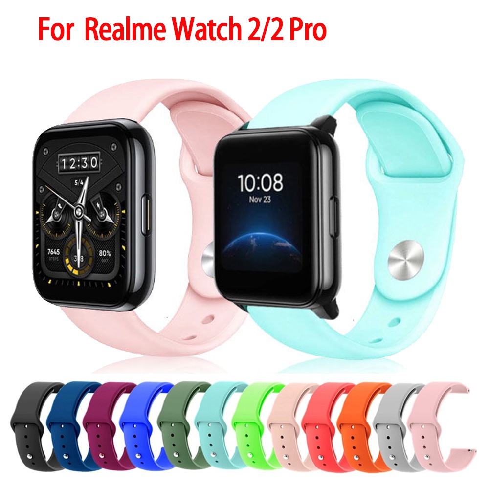 realme watch 2 pro Dây Đeo Silicon Cho Đồng Hồ Thông Minh Realme Watch 2 2 Pro