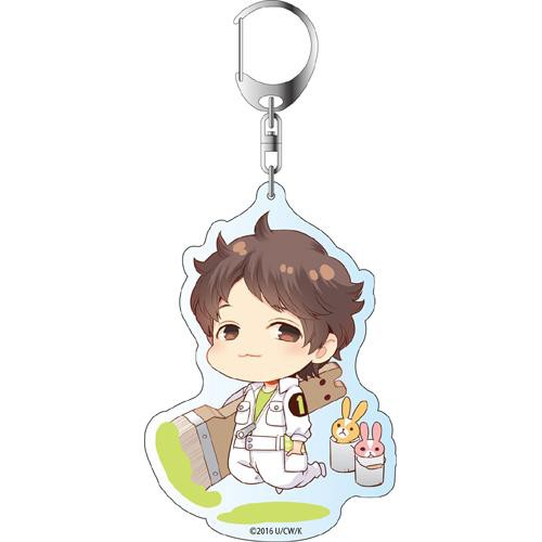 ( Mica trong acrylic ) Móc khóa Brothers Conflict cute quà tặng xinh xắn dễ thương chibi anime