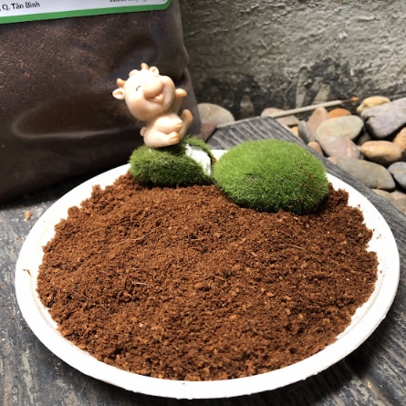 Xơ Dừa đã được xử lí túi 1kg Giá thể giữ ẩm tăng độ tơi xốp cho Cây Xanh, Rau Trồng giúp cây phát triển tốt.