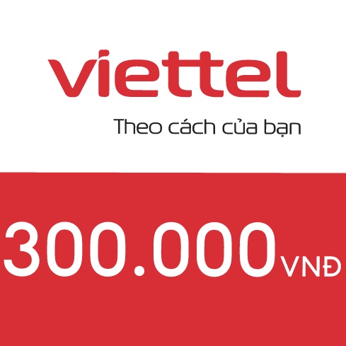 Mã thẻ điện thoại Viettel 300K