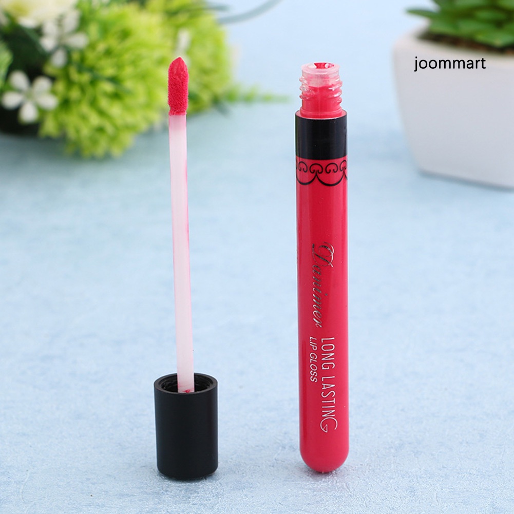 【JM】Matte Liquid Lipstick Long Lasting Moisturizing Lip Gloss Women Beauty Cosmetic