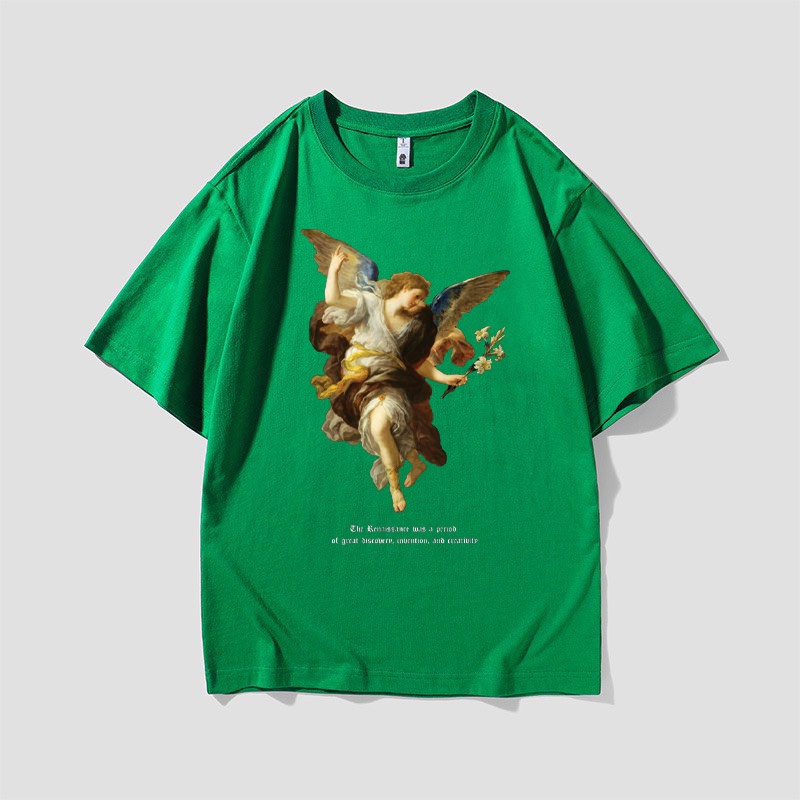 Áo thun Unisex Basic Tee 100% Cotton, phông trơn nam nữ tay lỡ oversize form rộng - AT16