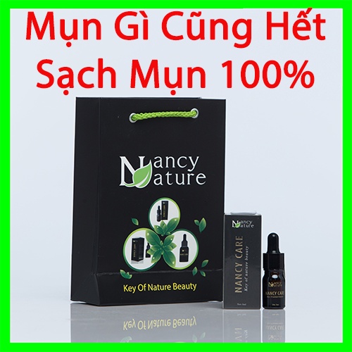 SERUM MỤN NANCY CARE HẾT 100% MỤN, MỜ THÂM, GIÚP DA TRẮNG SÁNG, MỊN MÀNG HƠN