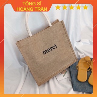 Túi Xách Cói Merci Siêu Hot Hit ! đi biển,đi chợ,đi chơi