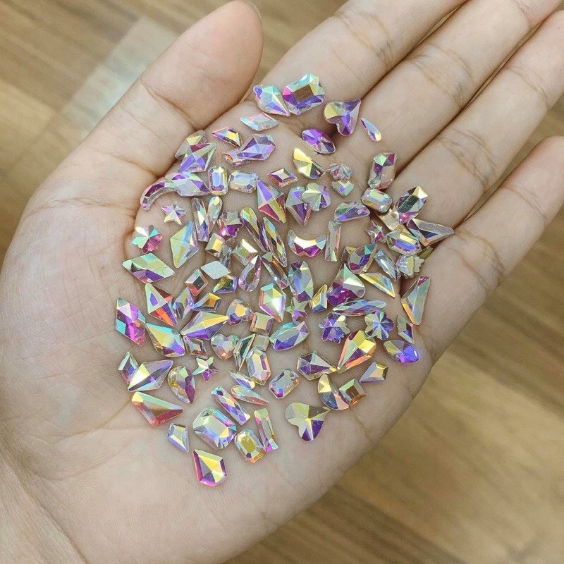 Túi đá mix size , chân bằng, chân vàng 100v