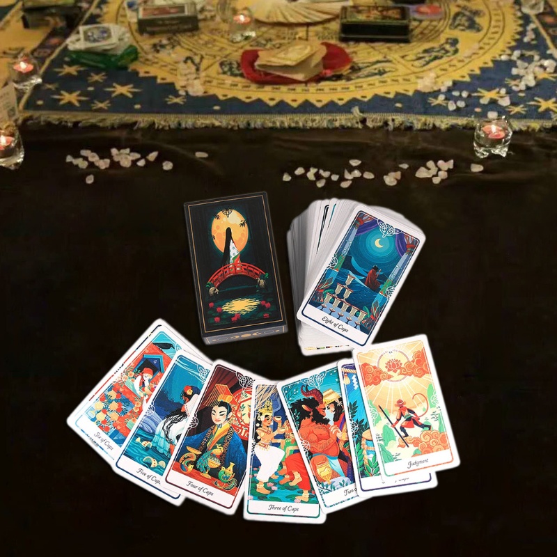 Bộ Bài Tarot 78 Lá Tiếng Anh Bí Ẩn