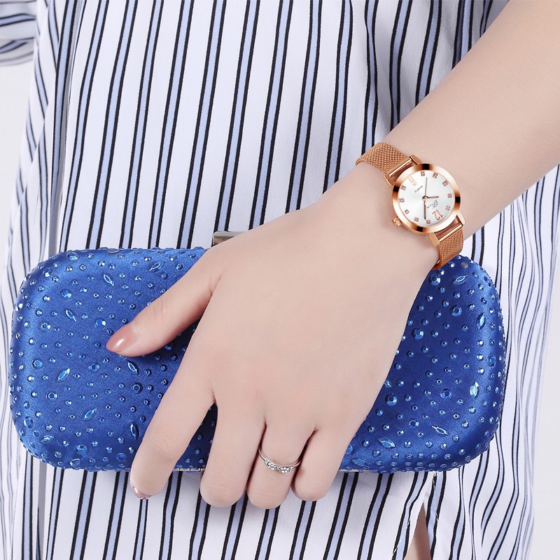 Đồng Hồ Nữ Prema J1098S Japan Mặt số đính đá cao cấp + Tặng kèm Hộp & Pin | BigBuy360 - bigbuy360.vn