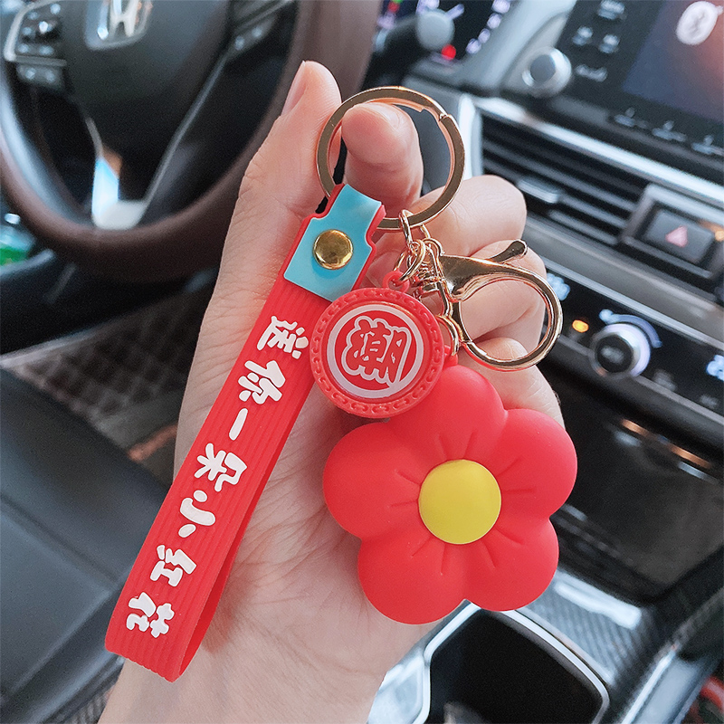 Vòng đeo chìa khóa kim loại trên ô tô Crayon Shin-Chan AJ Thiết kế mẫu Móc chìa khóa có chất lượng tốt và hình dáng dễ thương