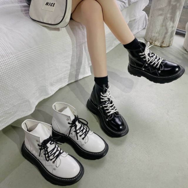 (SẴN) Boots ulzzang B9 siêu cá tính | BigBuy360 - bigbuy360.vn